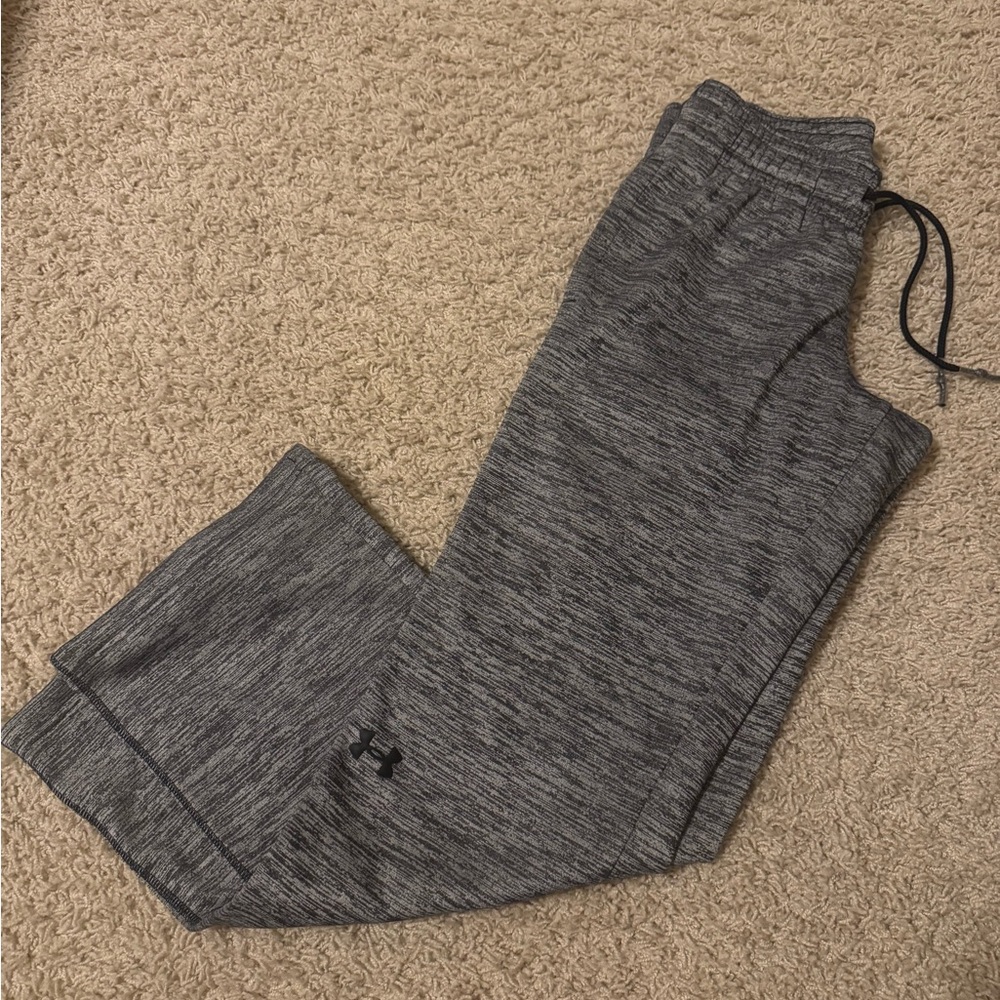 EUC Under Armour Charcoal ColdGear wide leg sweatpants, XS